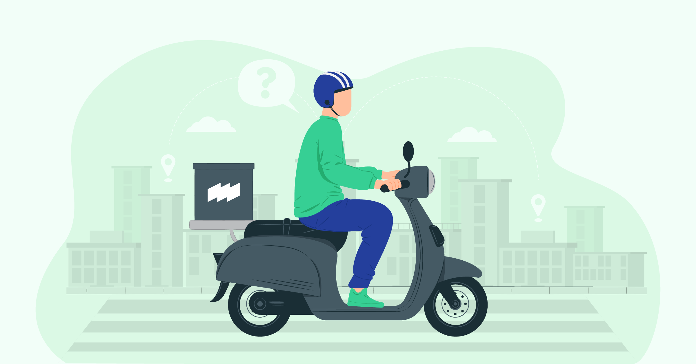 Elçi Paket moto kurye ekip